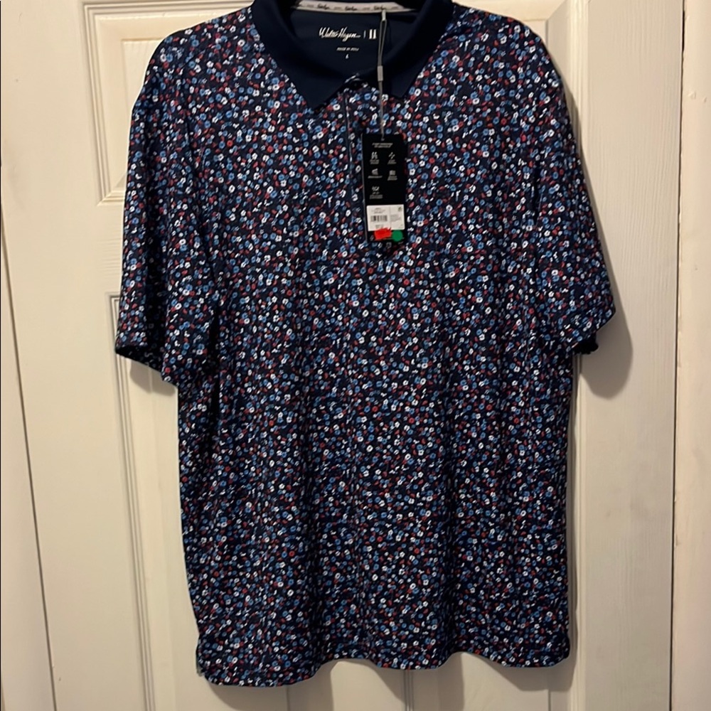 Walter Hagen Blue and Red Polos with Classic Design